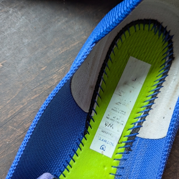 Bright Blue Rothys GUC - Picture 10 of 10